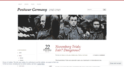 Desktop Screenshot of postwargermany.com